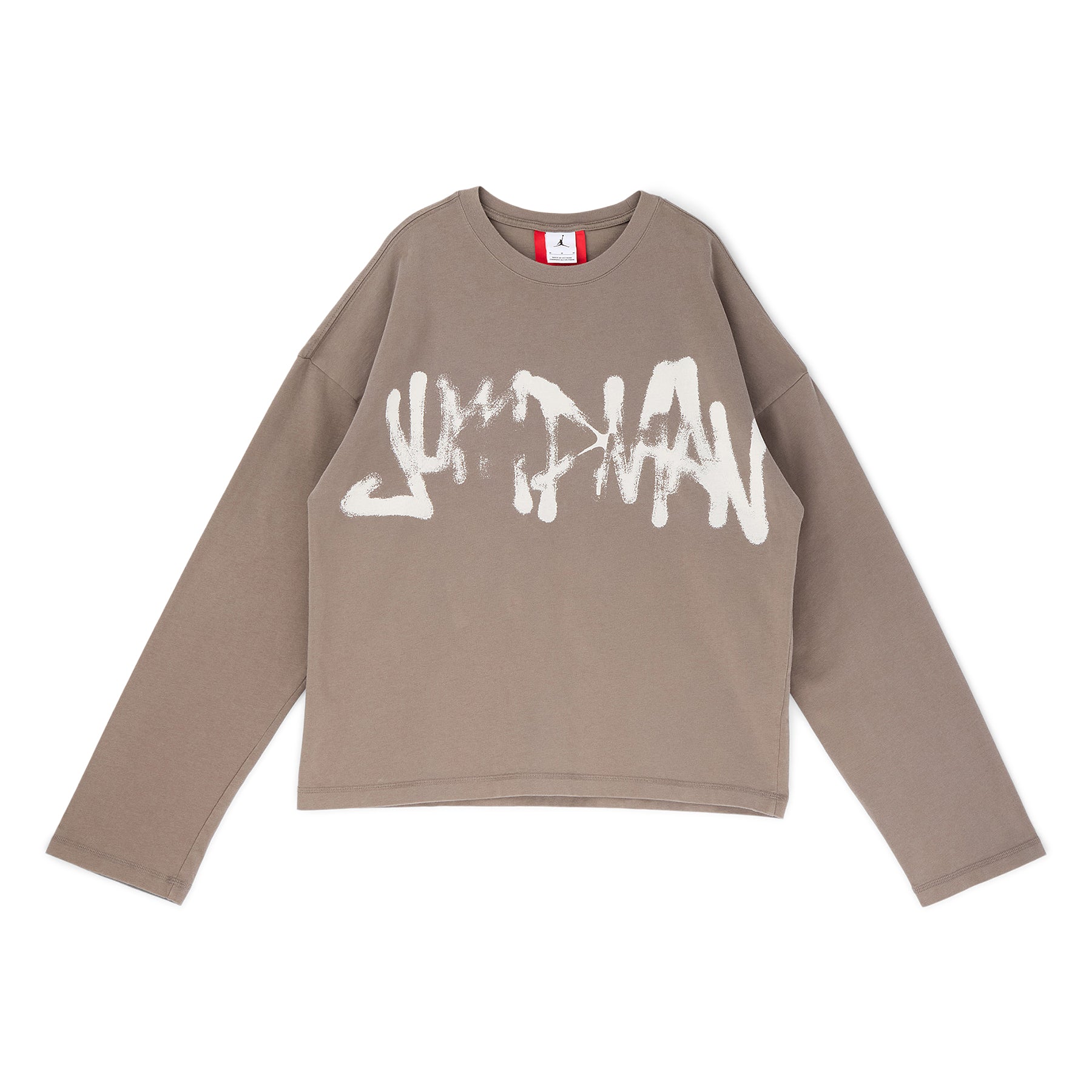Air Jordan M J IH Jmpan LS Tee (Cave Stone)Top