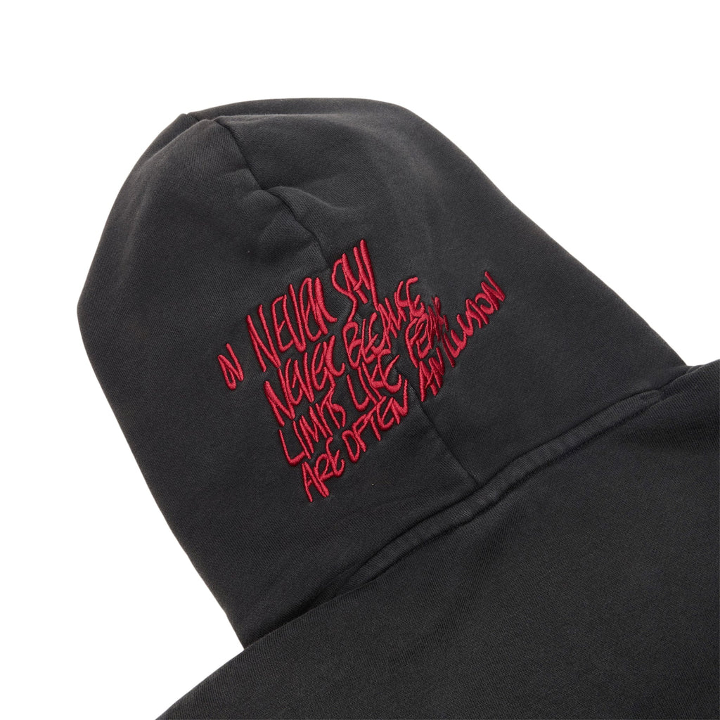 Air Jordan M J IH Crop Hoodie (Black/Ivory ) Top