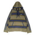 adidas Clot Baja Hood (Trace Khaki/Tech Indigo) Top