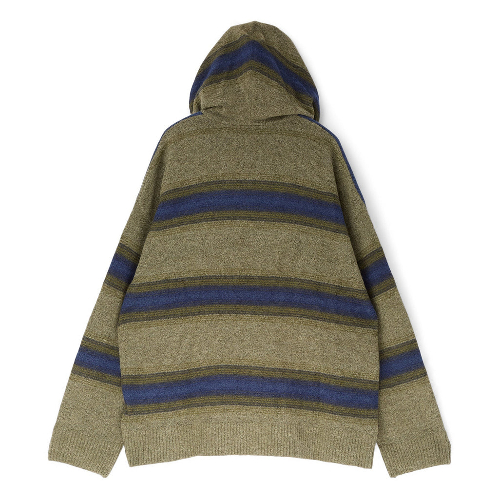 adidas Clot Baja Hood (Trace Khaki/Tech Indigo) Top