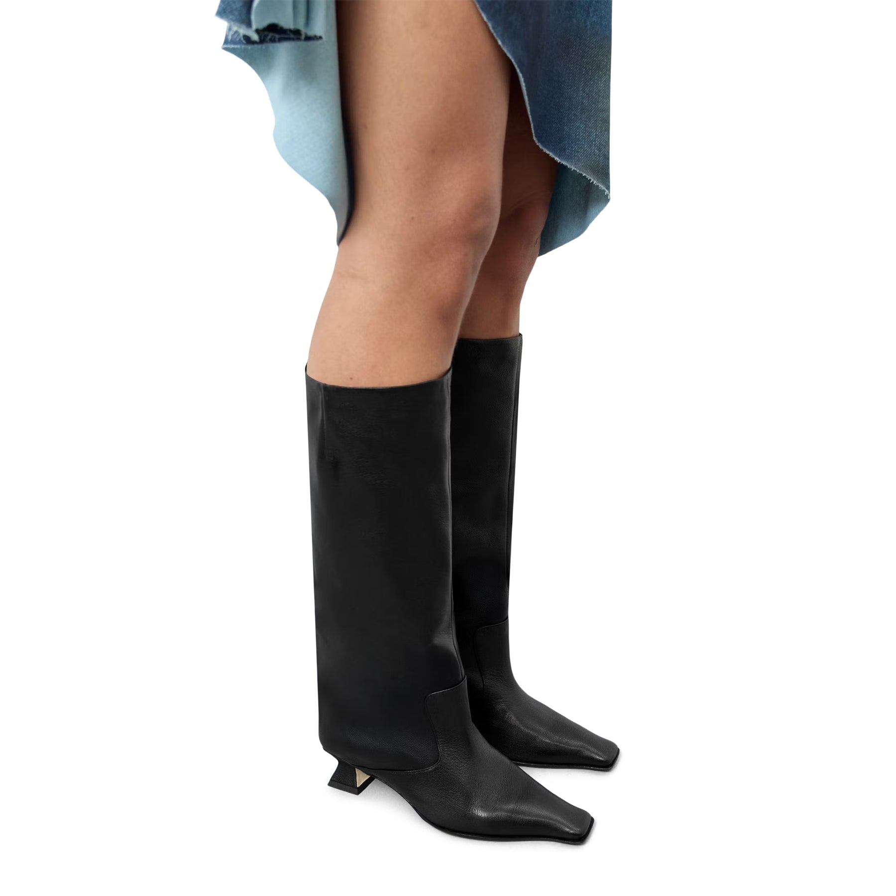 miista-effie-black-tall-boots-black  Footwear