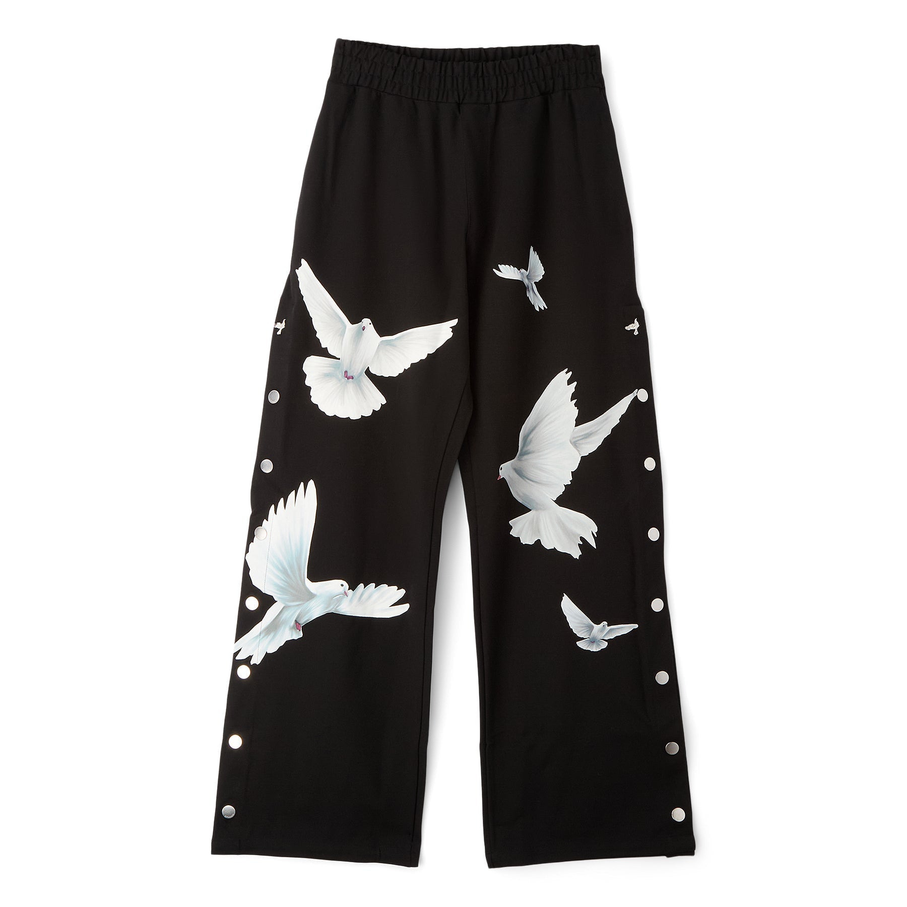3.Paradis Freedom Dove Track Pants (Black) Trousers
