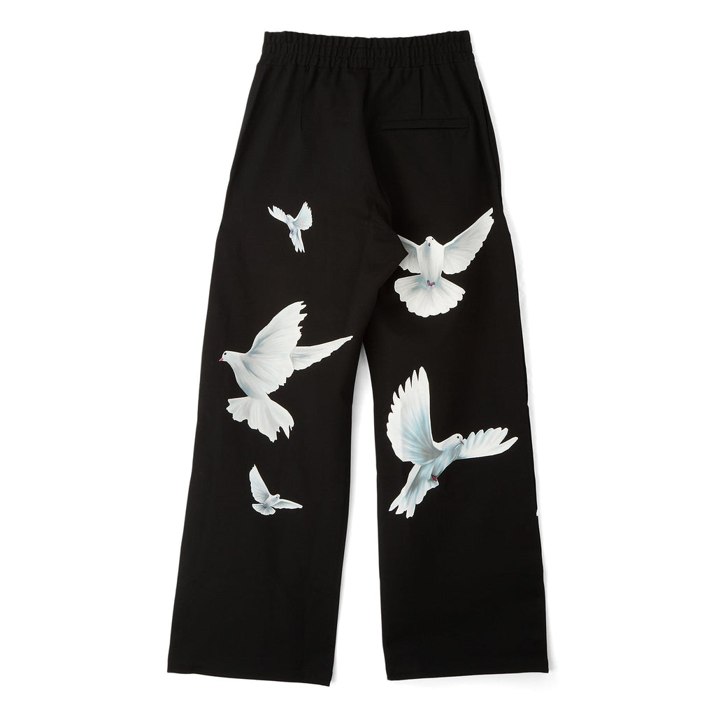 3.Paradis Freedom Dove Track Pants (Black) Trousers