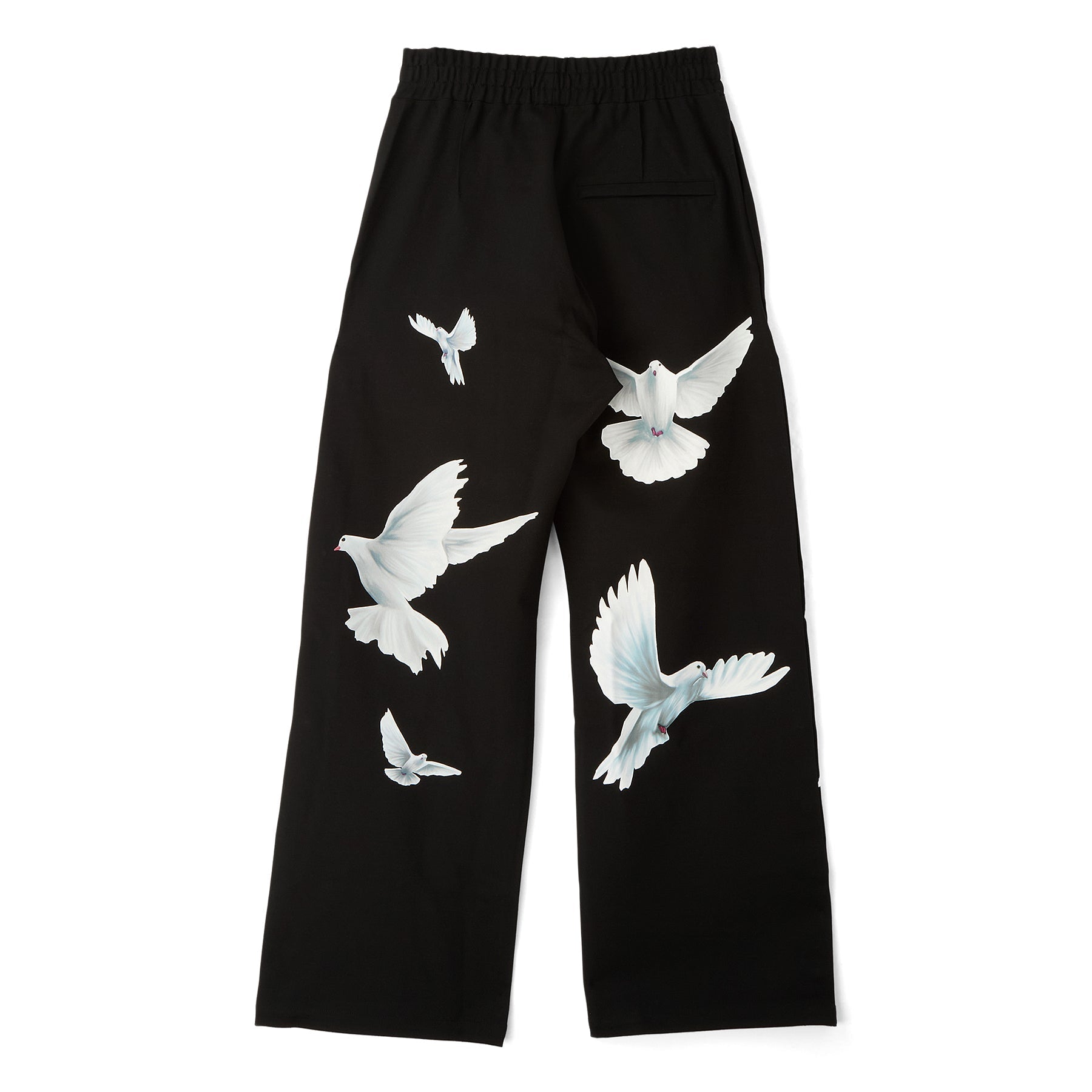 3.Paradis Freedom Dove Track Pants (Black) Trousers