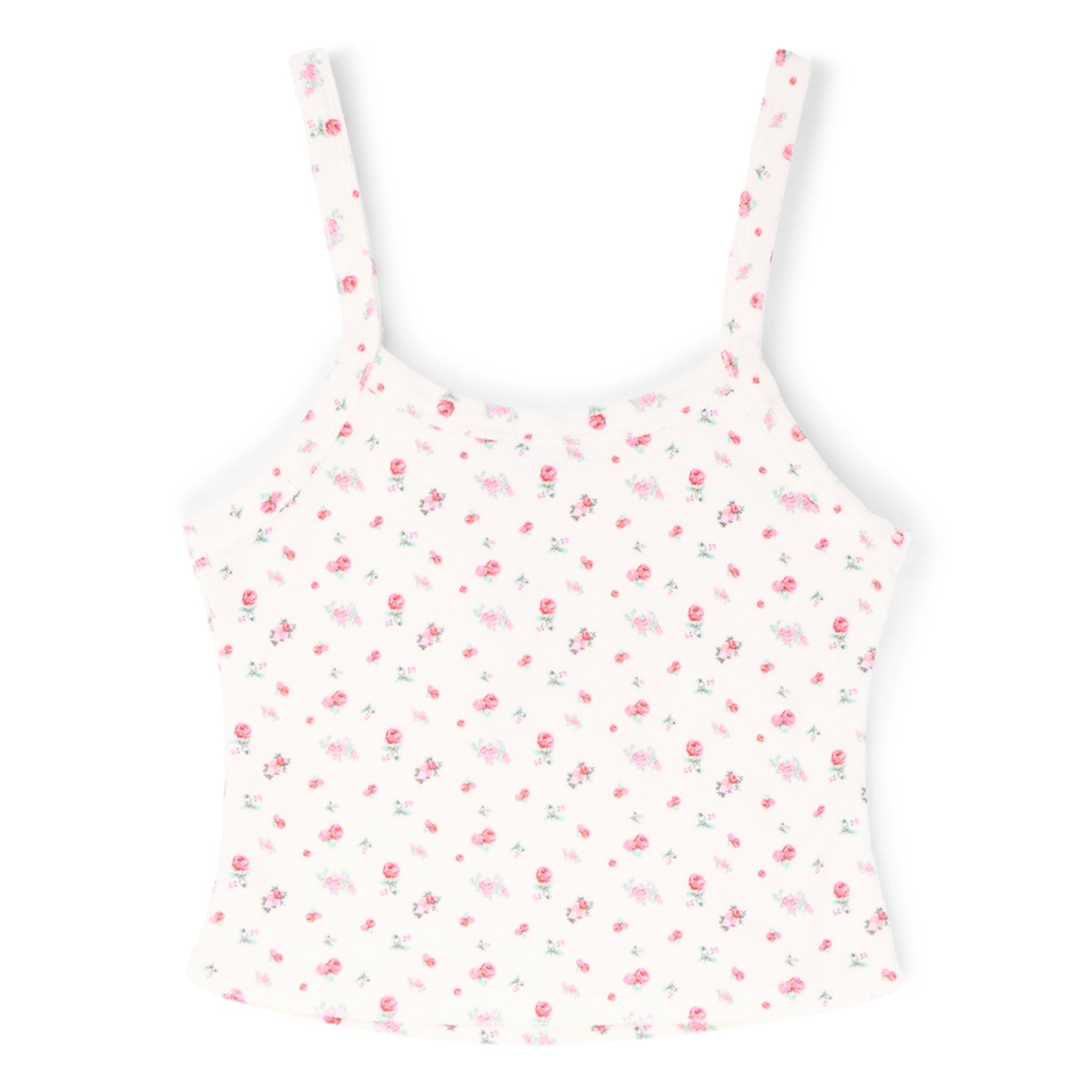 Danielle Guizio Dani Terry Tank (Ditsy floral)