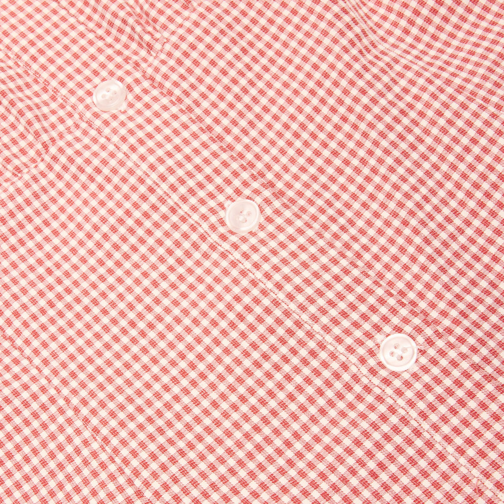 Danielle Guizio Liana Gingham Top (Red love)