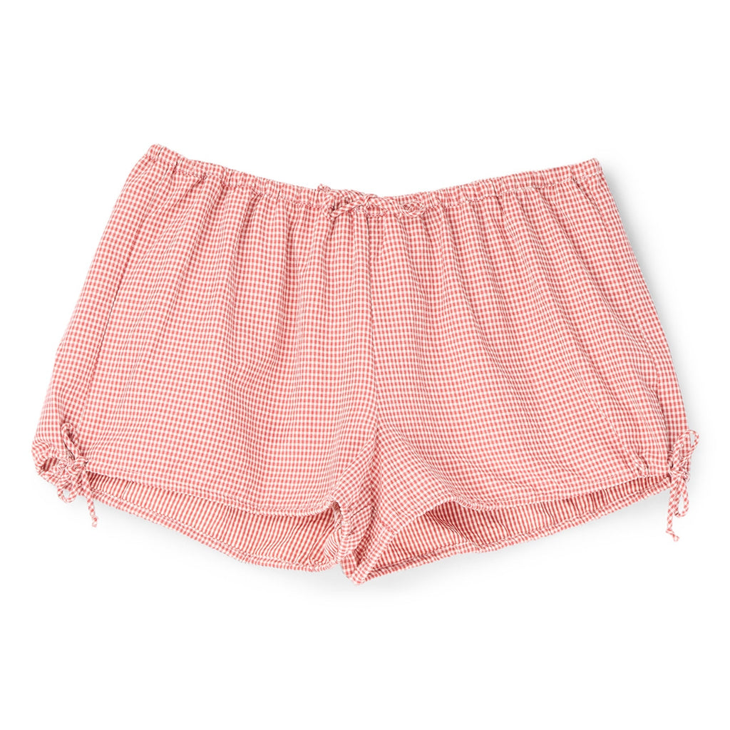 Danielle Guizio Gingham Bloomer (Red love)Trousers