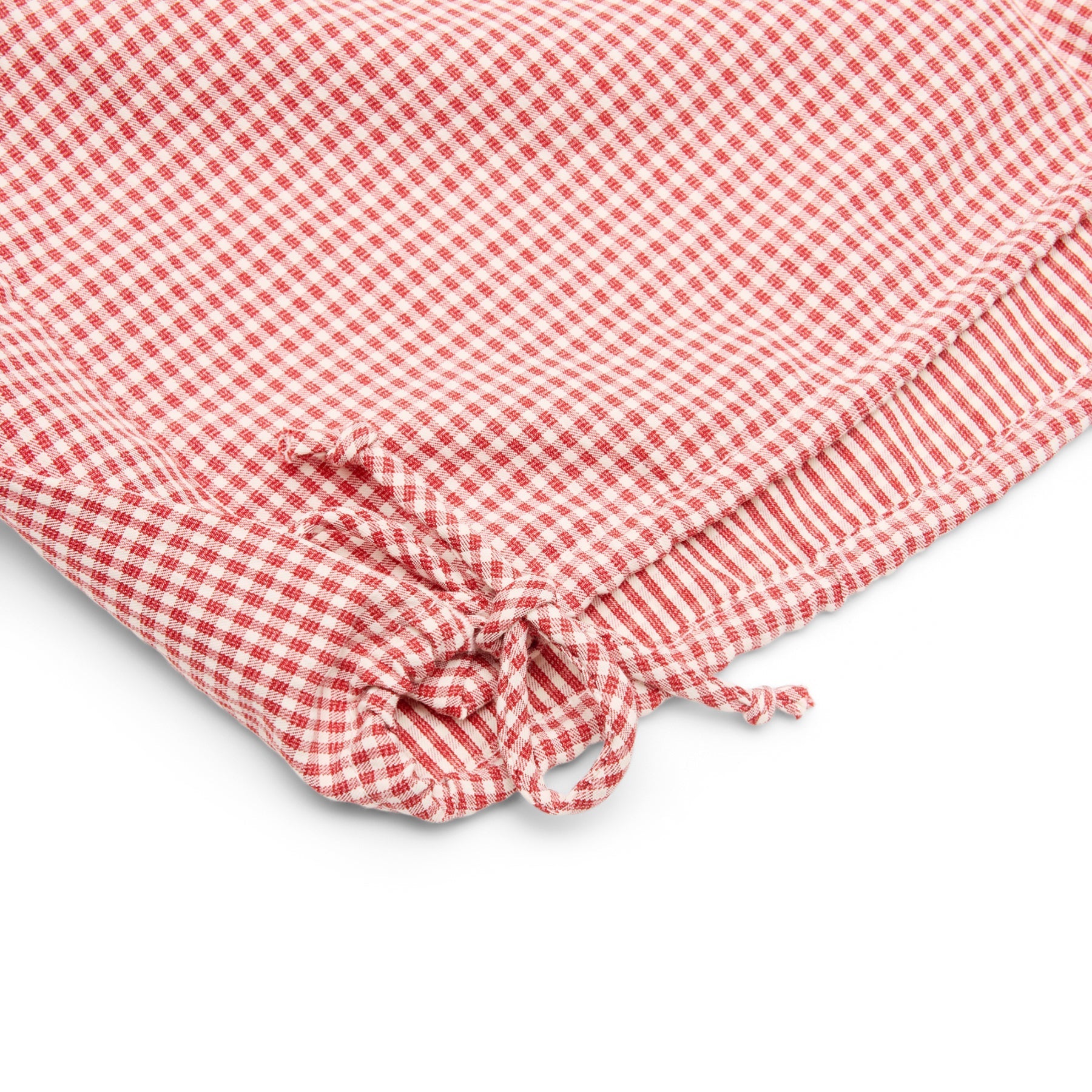 Danielle Guizio Gingham Bloomer (Red love)Trousers