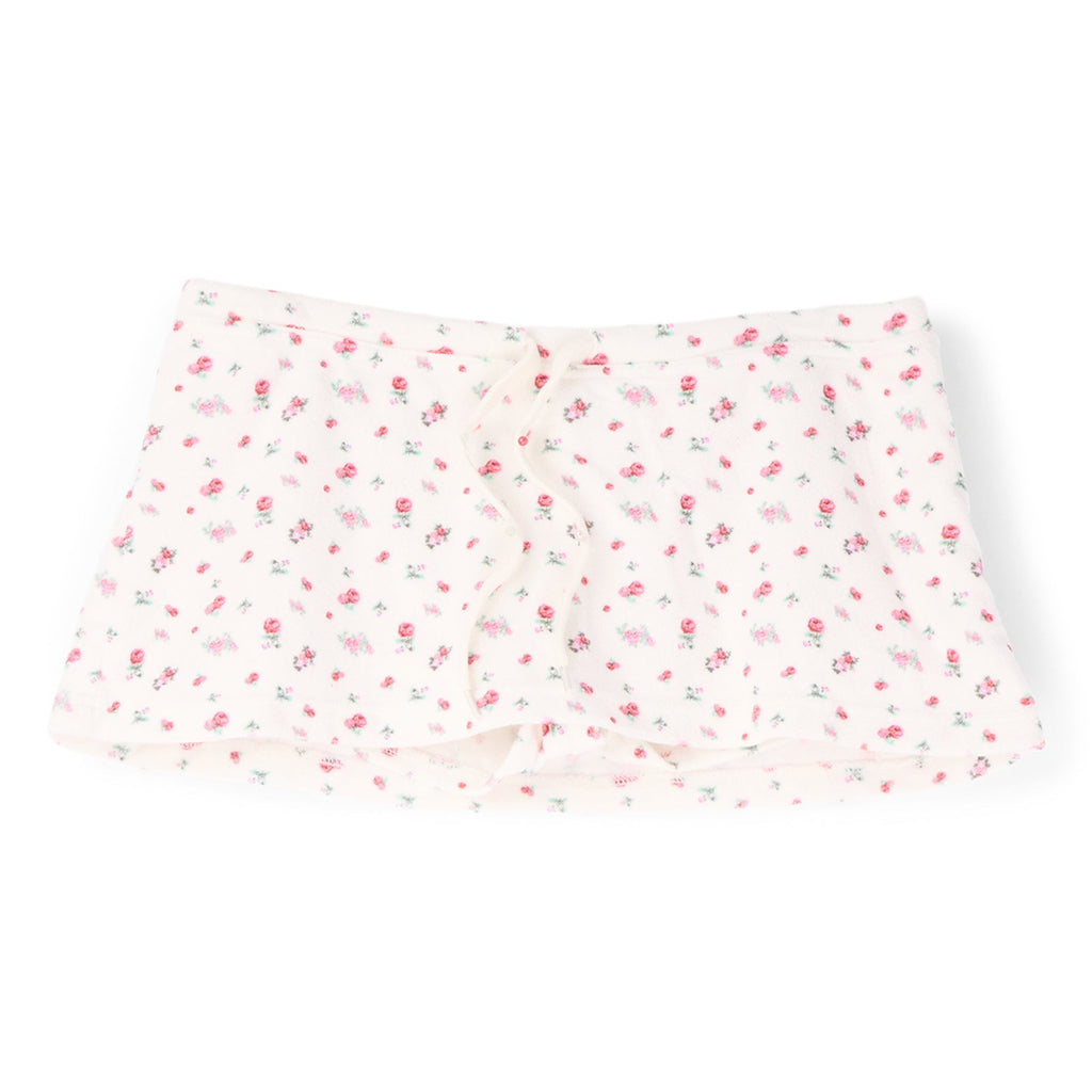 Danielle Guizio Dani Terry Mini Skort (Ditsy floral)