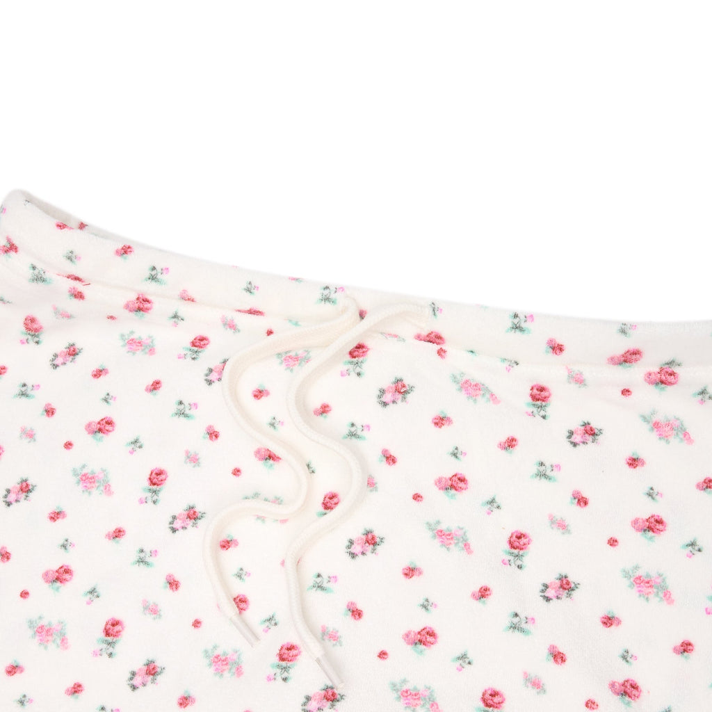 Danielle Guizio Dani Terry Mini Skort (Ditsy floral)