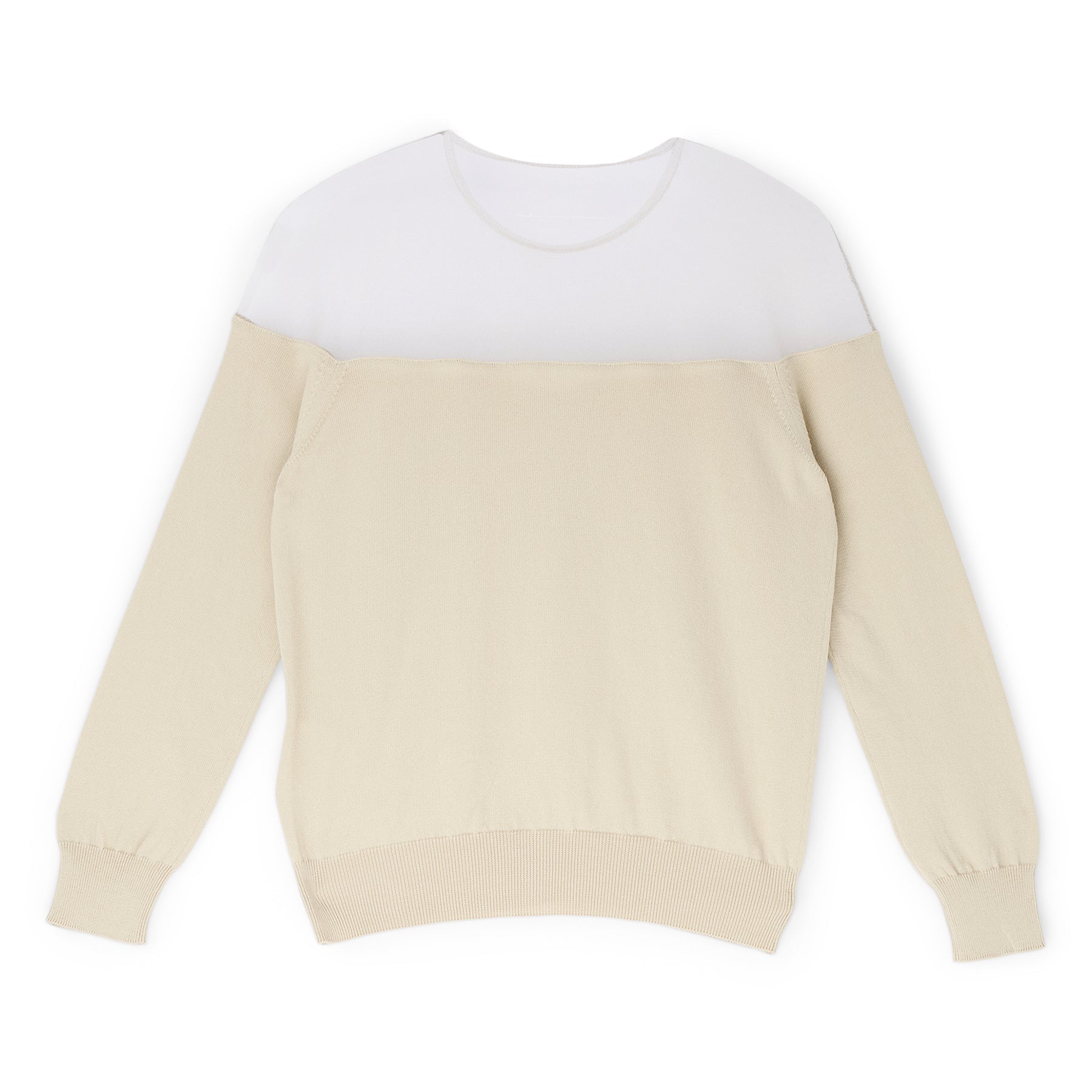 MM6 Maison Margiela Cardigan (Beige) Top