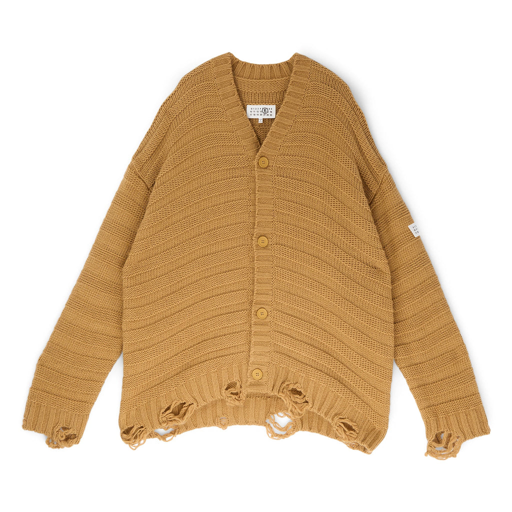 MM6 Maison Margiela Cardigan (Beige) Top