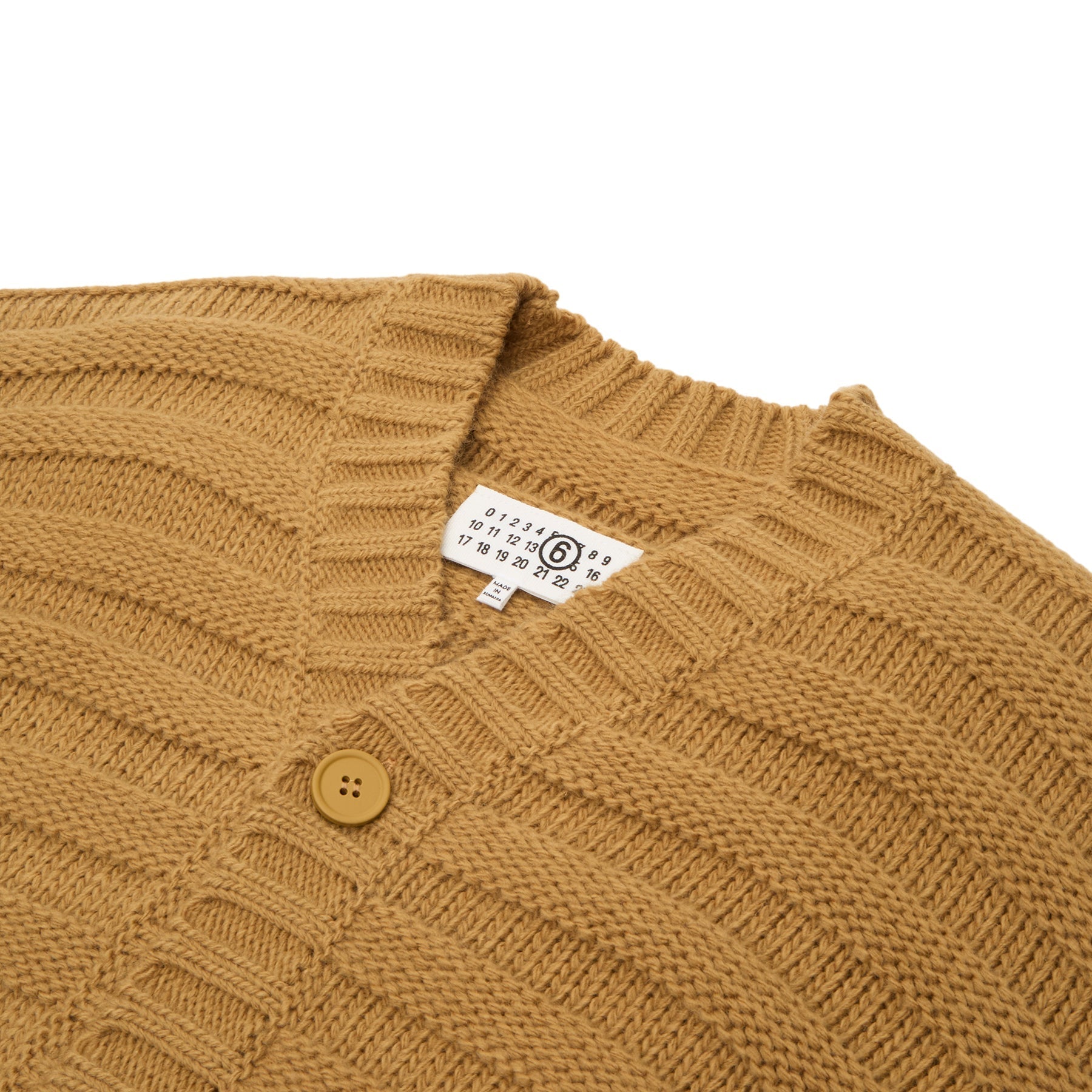 MM6 Maison Margiela Cardigan (Beige) Top