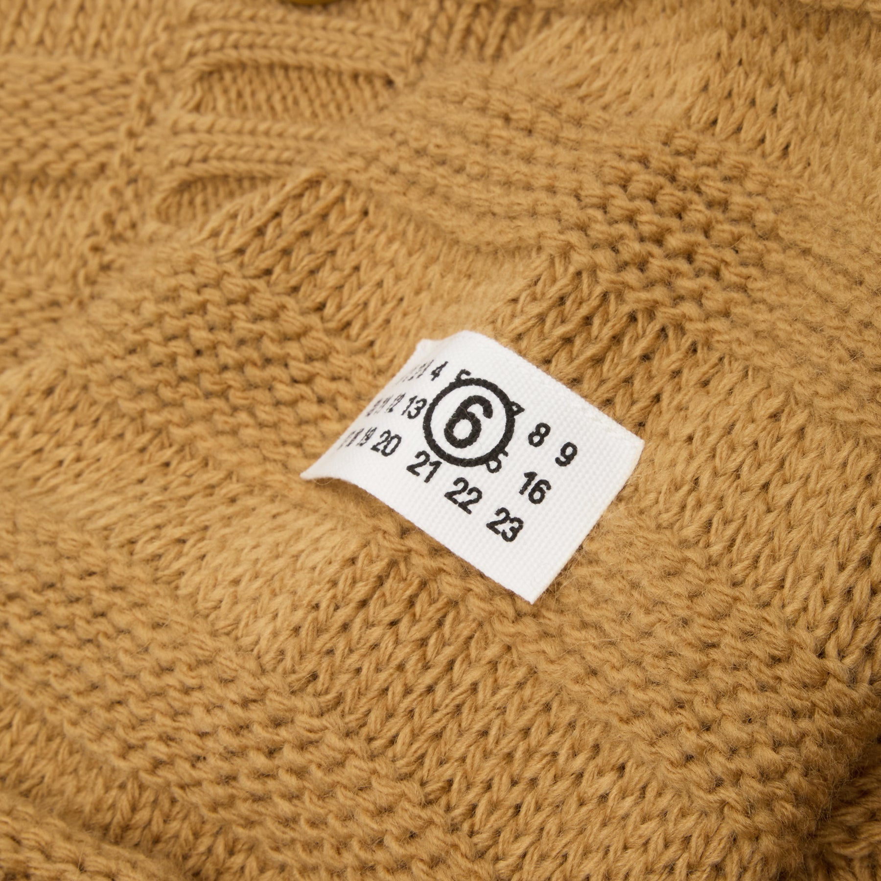 MM6 Maison Margiela Cardigan (Beige) Top