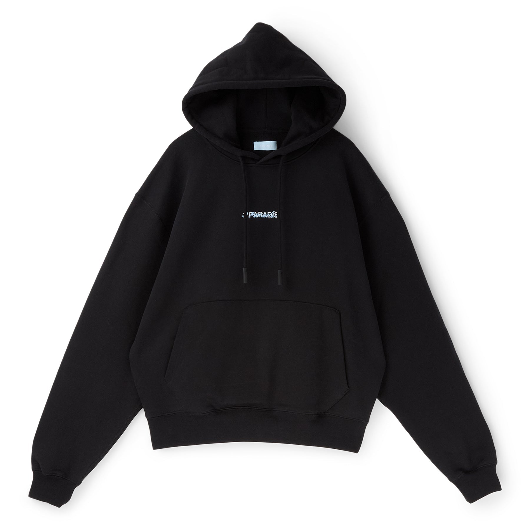 3.Paradis Double 3.Paradis Hooded Sweater (Trueblack) Top