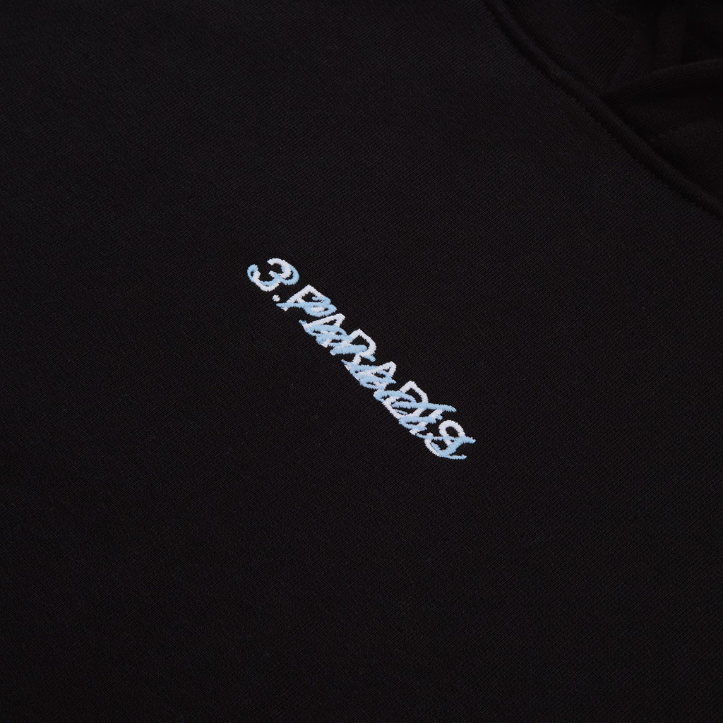 3.Paradis Double 3.Paradis Hooded Sweater (Trueblack) Top
