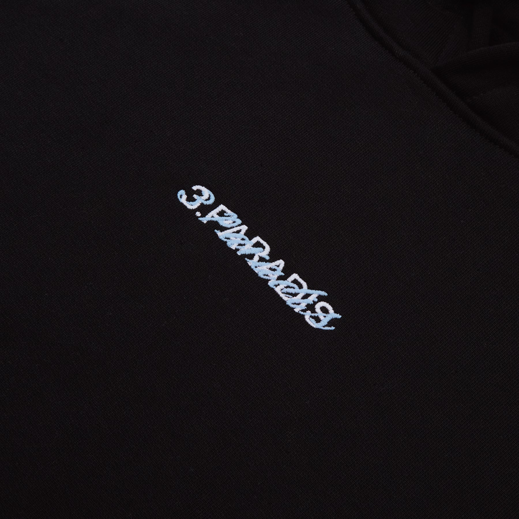 3.Paradis Double 3.Paradis Hooded Sweater (Trueblack) Top