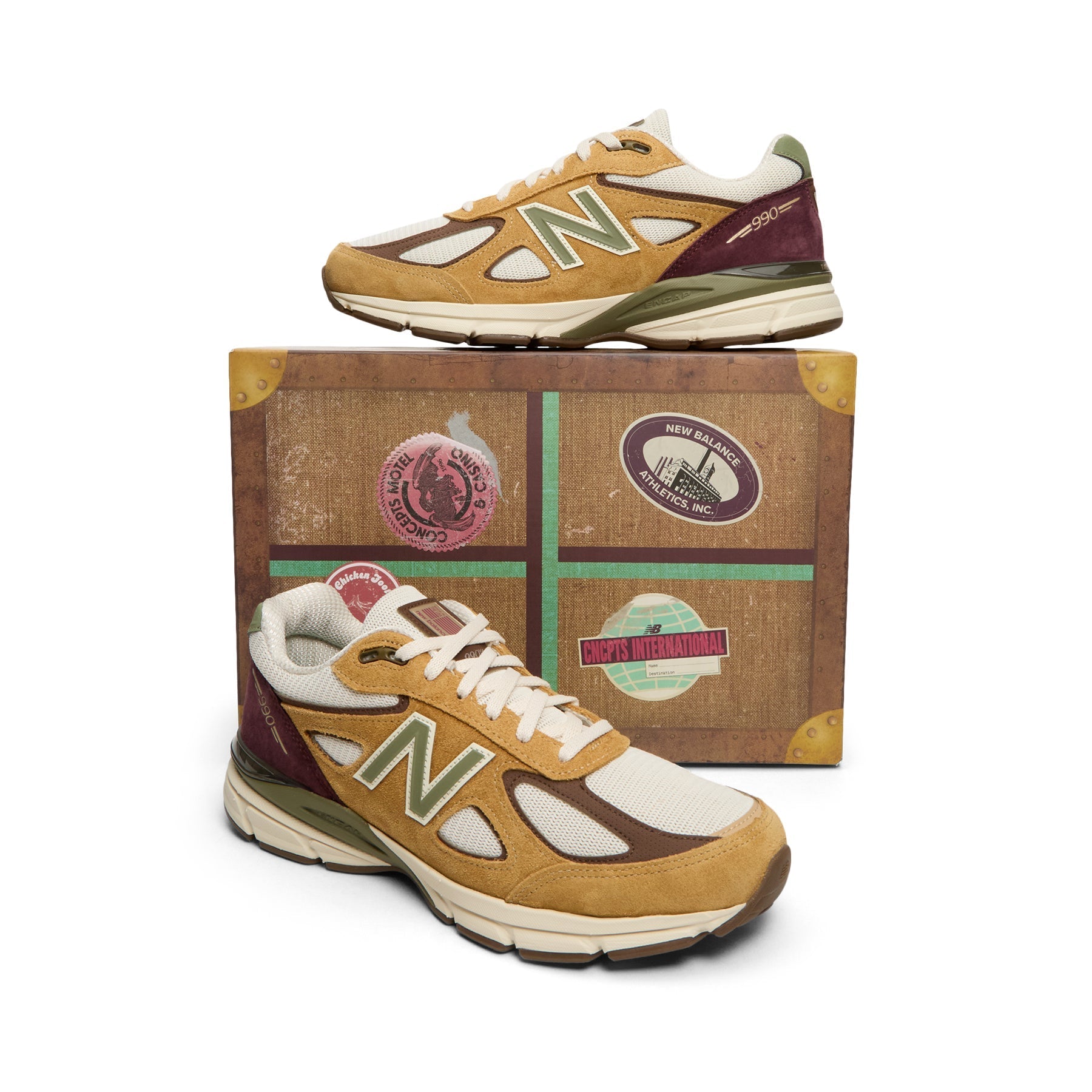 new-balance-concepts-x-made-in-usa-990v4-pumpernickel-dark-olivine  Footwear