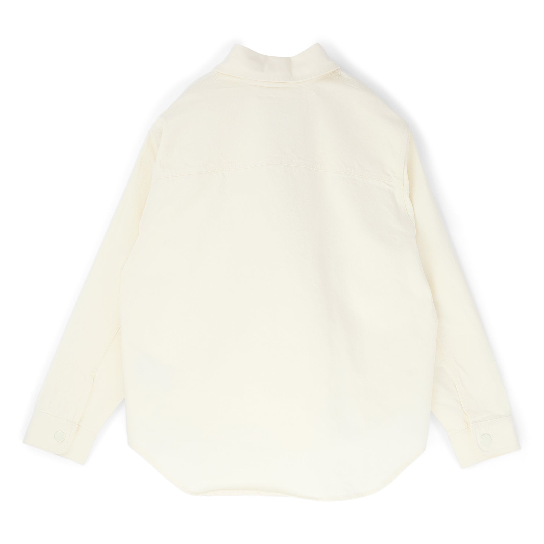 AMI Overshirt With Knitted AMI De Coeur (Blanc creme) Top