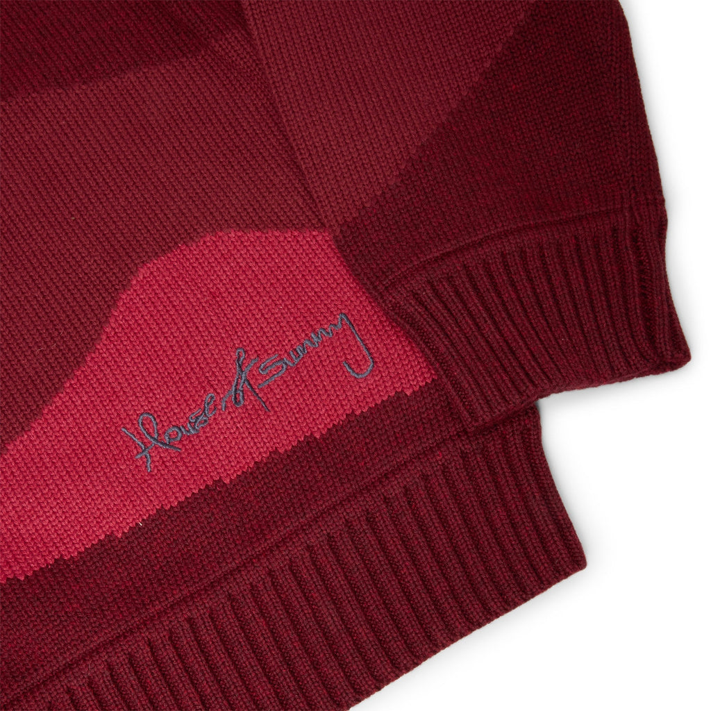 House of Sunny The Red Landscape Sweater (Ruby Red) Top