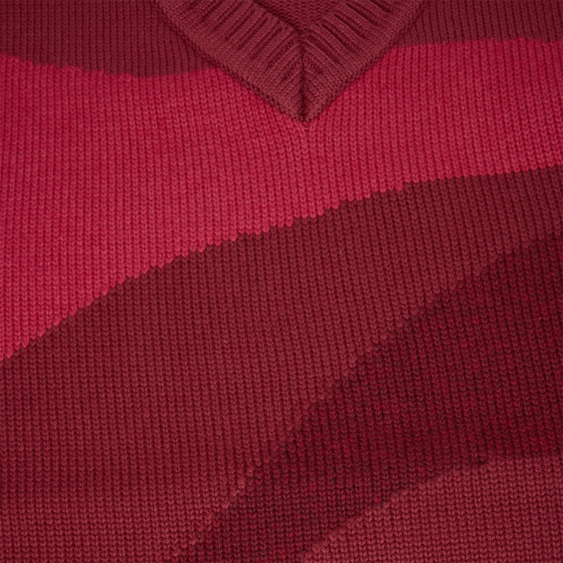 House of Sunny The Red Landscape Sweater (Ruby Red) Top