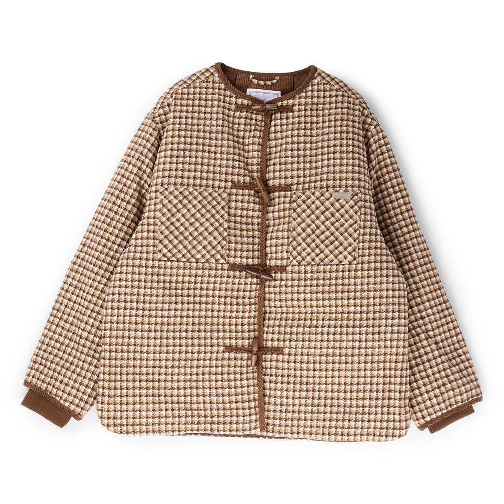 House of Sunny Retro Blanket Jacket (Blonde Multi) Top