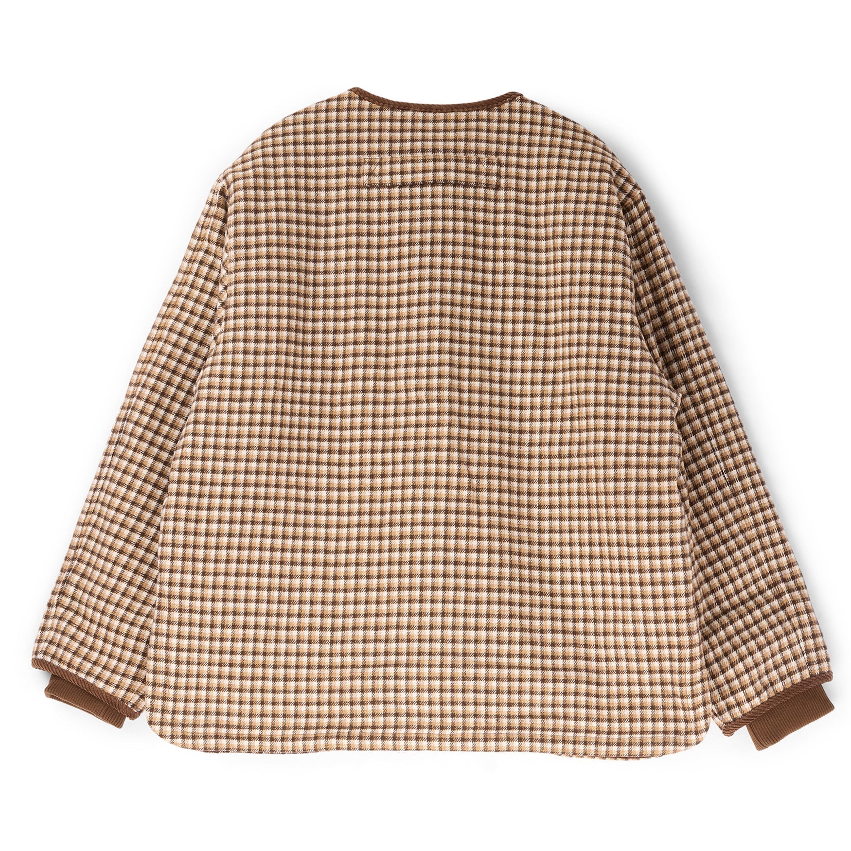 House of Sunny Retro Blanket Jacket (Blonde Multi) Top