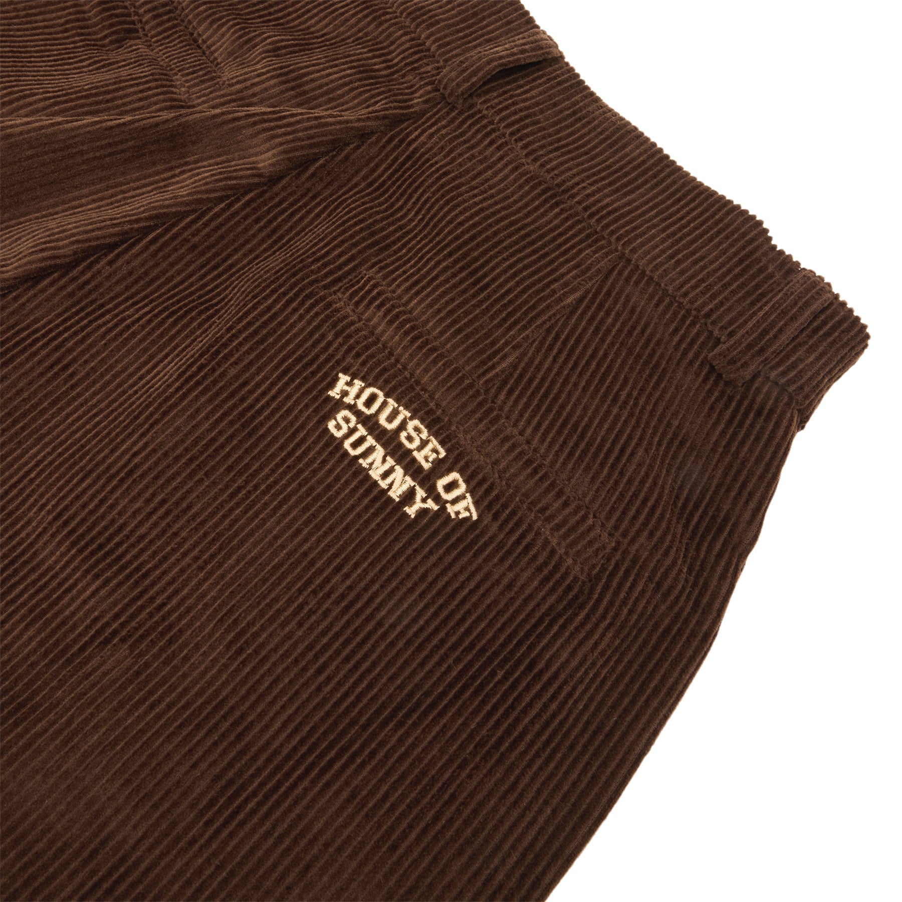 House of Sunny Corduroy Pants (Tobacco) Trousers