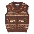 House of Sunny Ripples Vest (Tobacco) Top