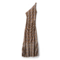 House of Sunny Leopard Asymmetric Dress (Multi)