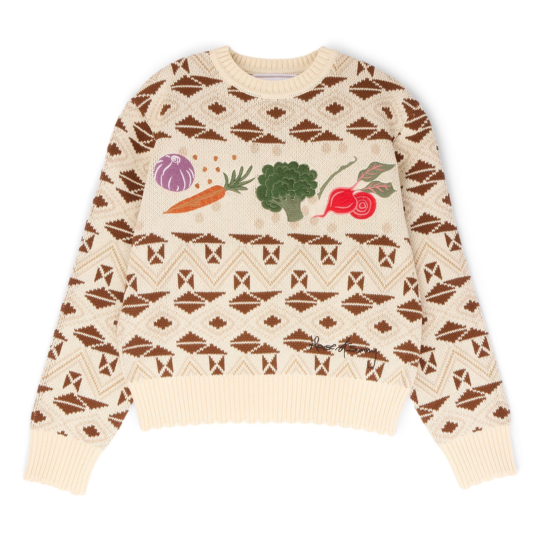 House of Sunny The Martha Sweater (Oat) Top