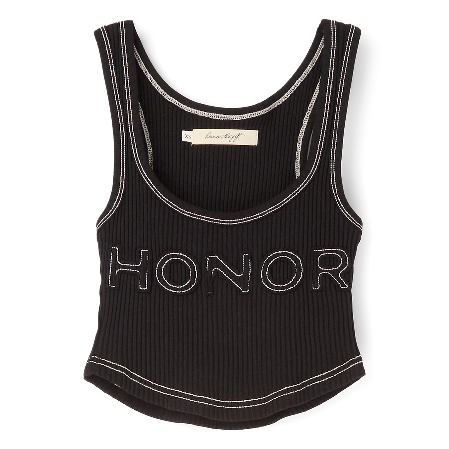 Honor The Gift B-Summer Charm Tank (Black) Top