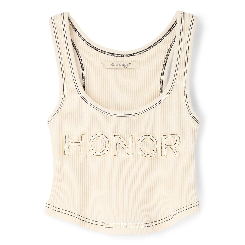 Honor The Gift B-Summer Charm Tank (Bone) Top