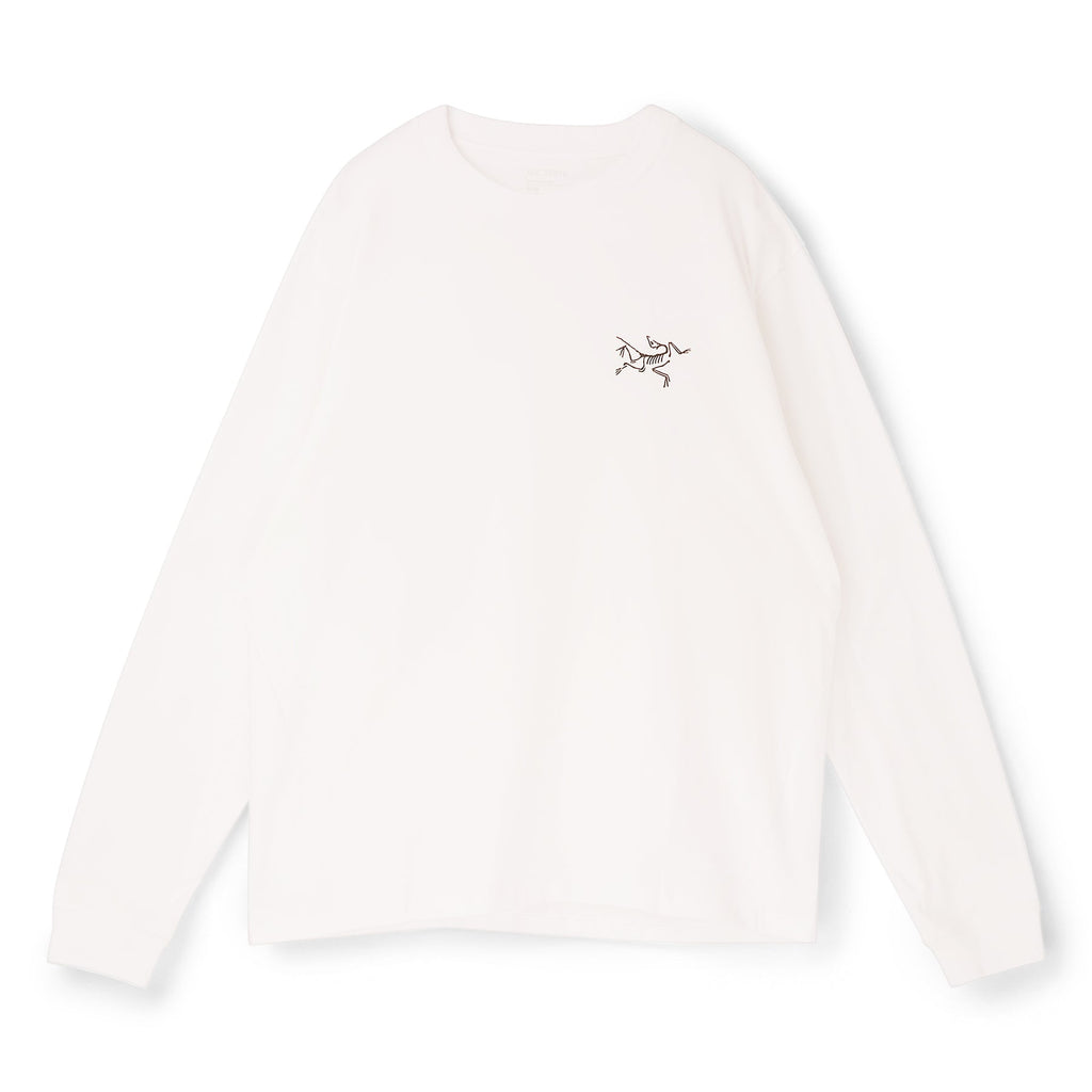 Arc'teryx Kragg Cotton LS M (White Light / Black) Top