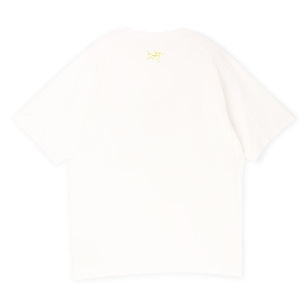 Arc'teryx Kragg Cotton Lithographica SS M (White Light) T-shirt Top